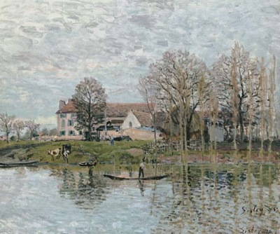 Banks of the Seine at Port Marly