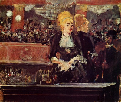 study for a bar at the folies bergere