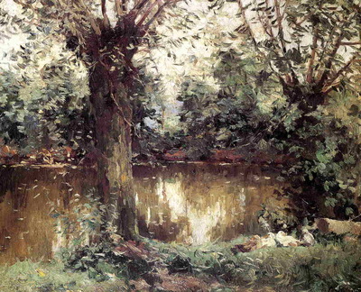 landscape banks of the yerres