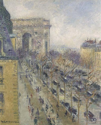 The Arc de Triomphe Friedland Avenue