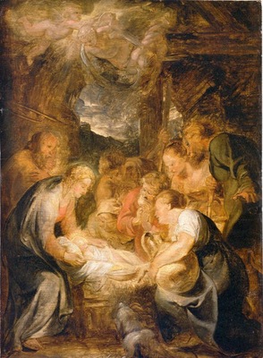 adoration of the shepherds  1615