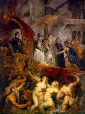 arrival of marie de medici at marseilles 1622