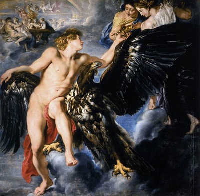 the abduction of ganymede 1611