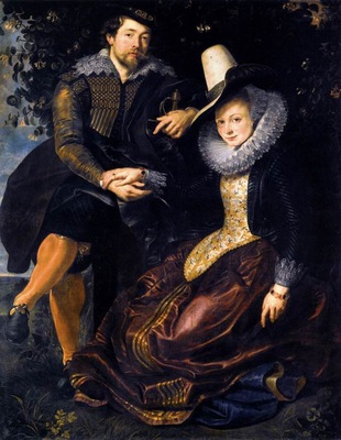 The Artist and His First Wife Isabella Brant in the Honeysuckle Bower