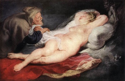 the hermit and the sleeping angelica 1626