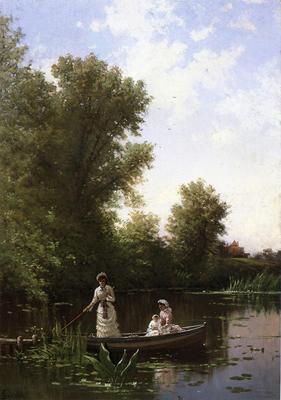 Bricher Alfred Thompson Boating in the Afternoon