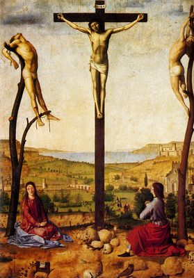 Messina Antonello Da Crucifixion