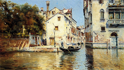 reyna antonio venetian canal scenes pic