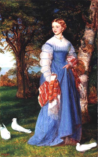 Hughes Arthur Portrait of Mrs  Louisa Jenner