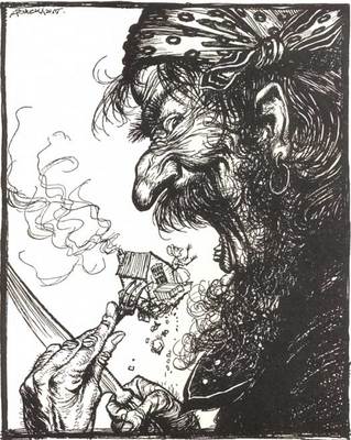 Rackham Arthur Mother Goose A Little Nothing Woman