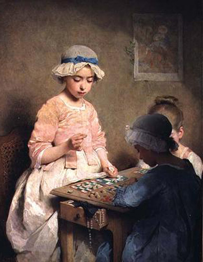 chaplin charles the game of lotto