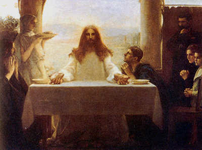 Dagnan Bouveret Christ And The Disciples At Emmaus