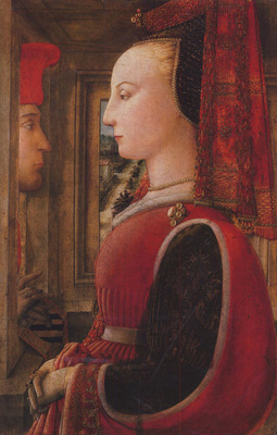 Lippi Filippino Two figures