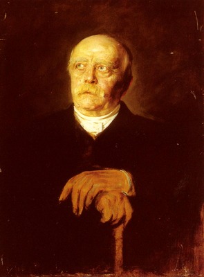 Lenbach Franz Von Portrait Of Furst Otto Von Bismarck