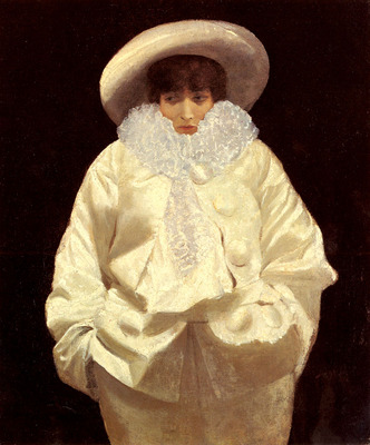 Nittis Giuseppe De Sarah Bernhardt As Pierrot