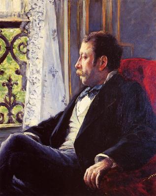Caillebotte Gustave Portrait of a Man