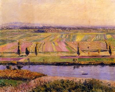 Caillebotte Gustave The Gennevilliers Plain Seen from the Slopes of Argenteuil