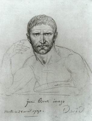 DAVID Jacques Louis Brutus