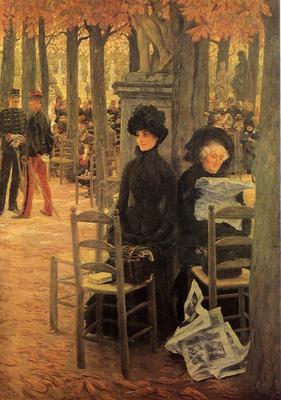 Tissot James Jacques Without a Dowry aka Sunday in the Luxembourg Gardens
