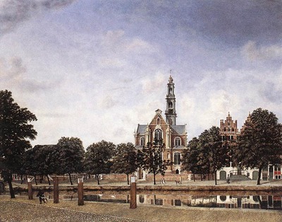 HEYDEN Jan van der View Of The Westerkerk Amsterdam