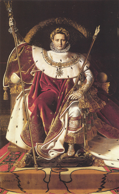 Ingres Napoleon I on His Imperial Throne