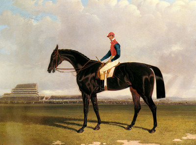 Herring Snr John Frederick Lord Chesterfields Industry With William Scott Up At Epsom
