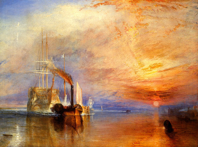 Turner Joseph Mallord William The fighting Temeraire tugged to her last Berth to be broken up