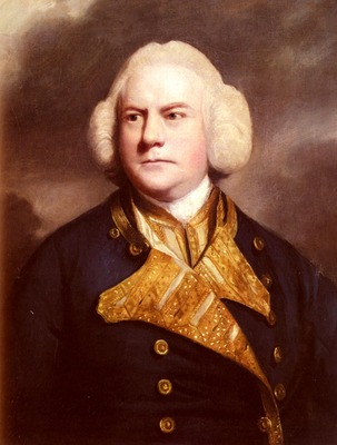 Reynolds Sir Joshua Portrait Of Admiral Thomas Cotes