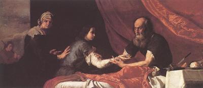 Ribera Jacob Receives Isaac s Blessing