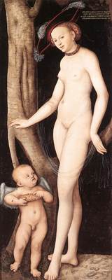 CRANACH Lucas the Elder Venus And Cupid With A Honeycomb