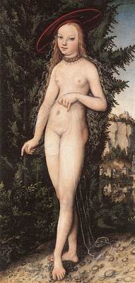 CRANACH Lucas the Elder Venus Standing In A Landscape