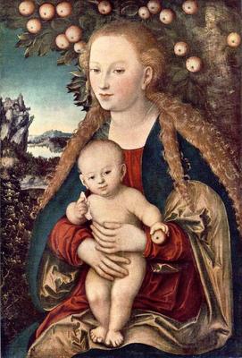 CRANACH Lucas the Elder Virgin And Child
