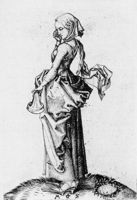 SCHONGAUER Martin The Fifth Foolish Virgin
