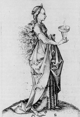 SCHONGAUER Martin The Fifth Wise Virgin