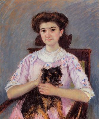 Cassatt Mary Portrait of Marie Louise Durand Ruel