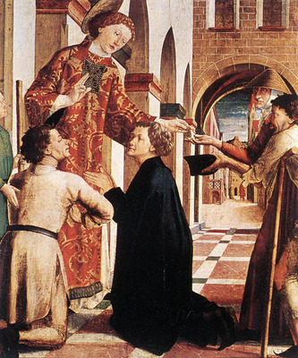 PACHER Michael St Lawrence Distributing The Alms