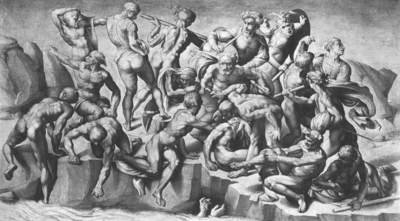 Michelangelo Battle of Cascina part