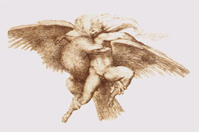 Michelangelo The Rape of Ganymede
