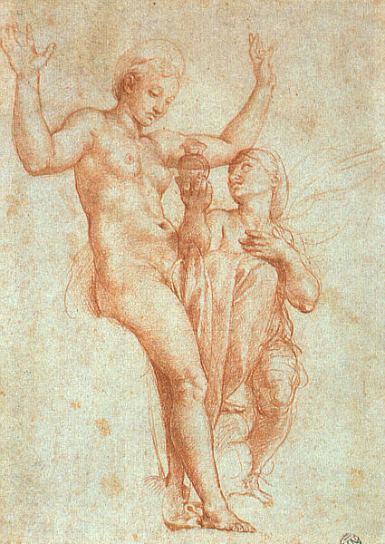 Raphael Psyche Offering Venus the Water of Styx