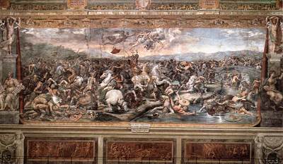 Raphael The Battle at Pons Milvius