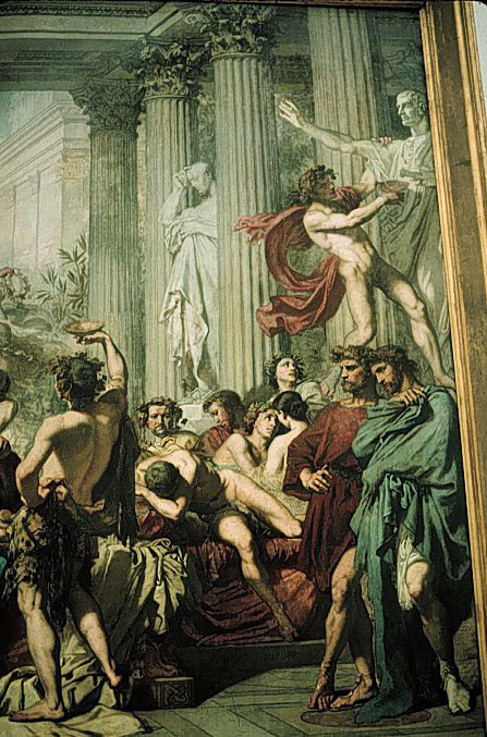 The Romans of the Decadence detail1