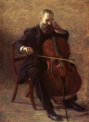 Eakins Thomas The Cello Player