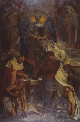 watts george frederick the court of death c1870