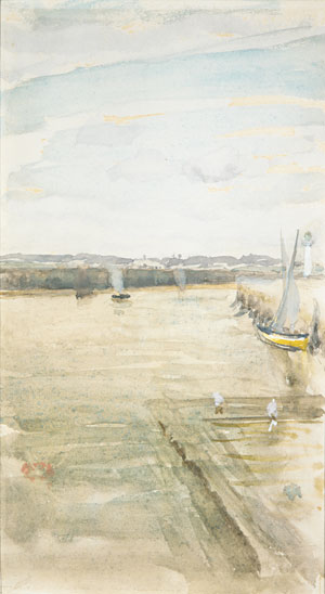 Whistler James Abbott McNeill Scene On The Mersey