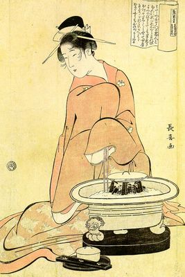 choki, eishosai japanese, active approx  1780 1800