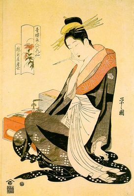 eishi, chobunsai japanese, 1756 1829