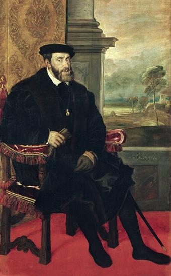 Charles V Holy Roman Emperor by Tizian