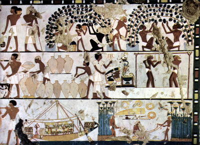 aegyptischer maler um 1500 v  chr