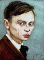 Jan Mankes Self portrait