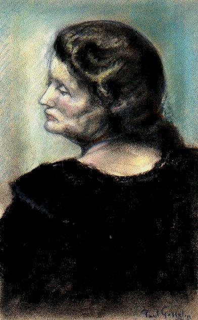 Paul Gosselin - Portrait of Nancy Bécuwe